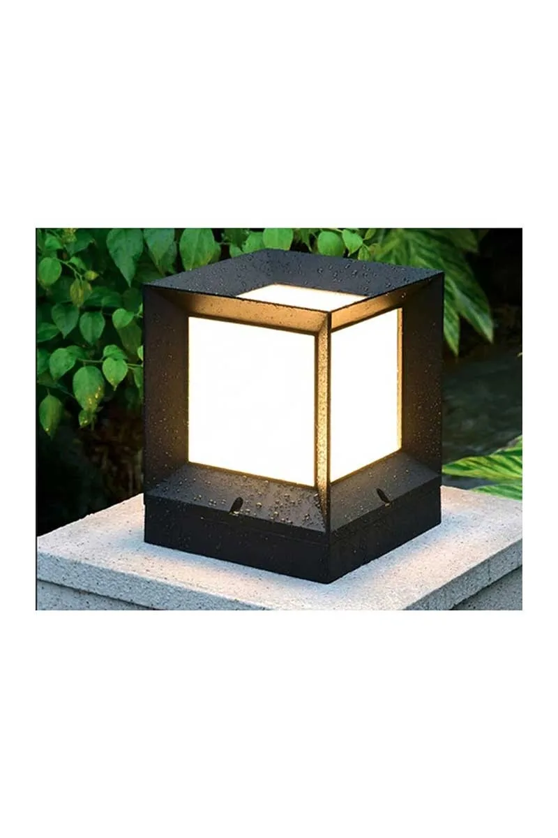 ACK AG60-08801 3000K Günışığı Solar Led Bahçe Armatürü görsel 6