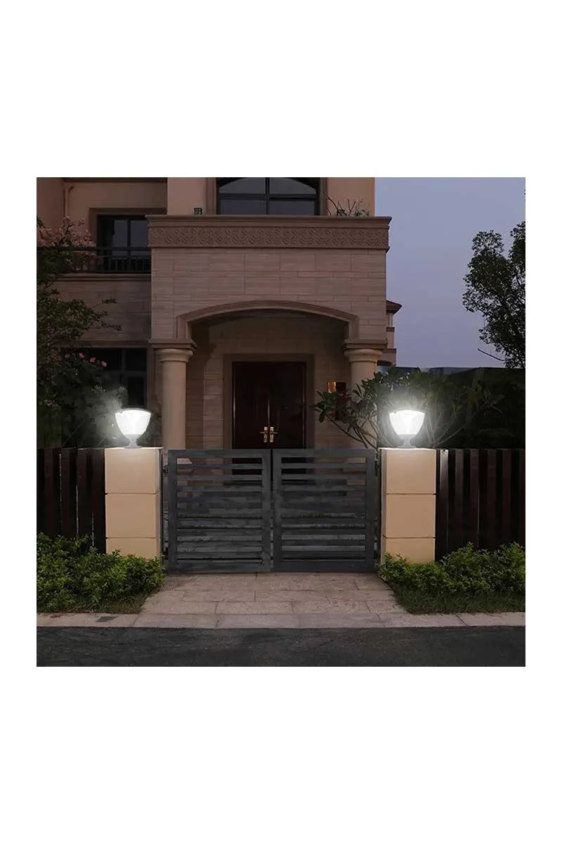 ACK AG60-09891 8W/h Ayarlanabilir Renk Solar Led Bahçe Armatürü görsel 5
