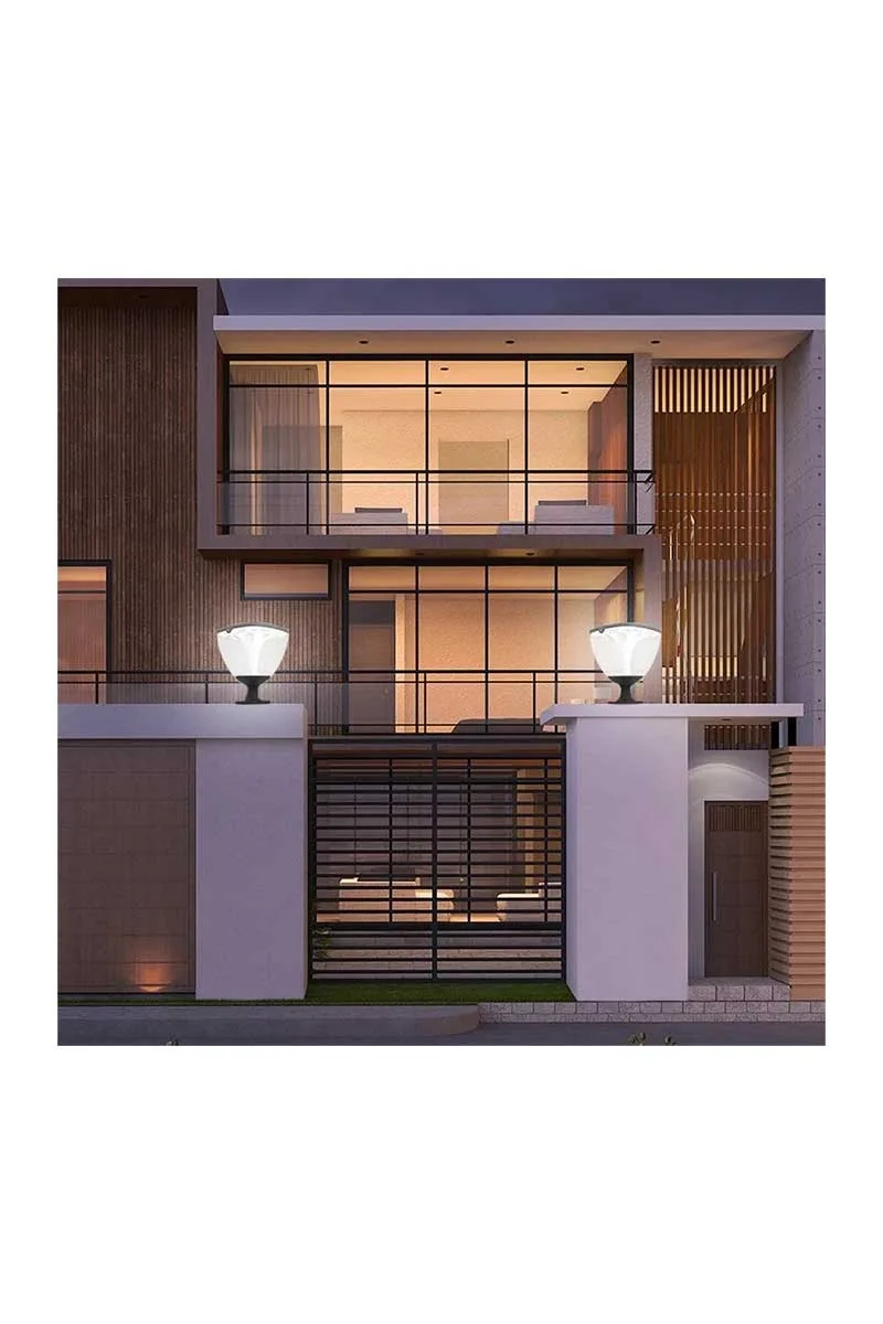 ACK AG60-09891 8W/h Ayarlanabilir Renk Solar Led Bahçe Armatürü görsel 6