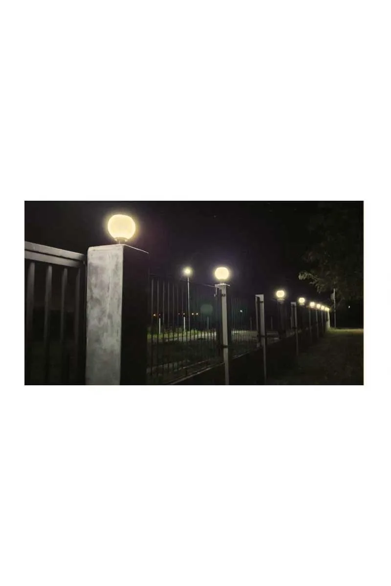 ACK AG60-10801 3000K Günışığı Solar Led Bahçe Armatürü görsel 3