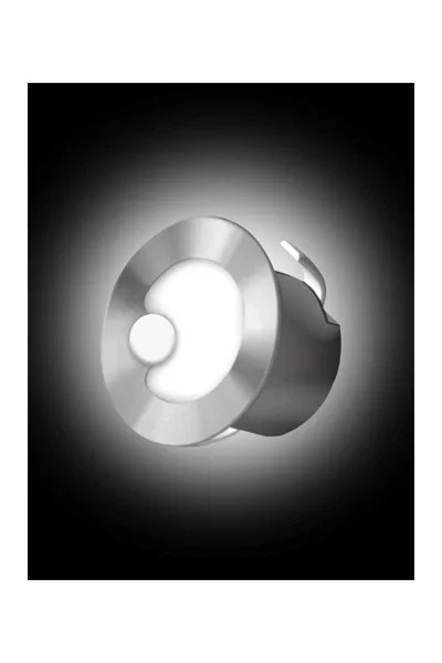 ACK AH07-00634 1.5W 6500K Beyaz Sensörlü Yuvarlak Led Merdiven ve Duvar Armatürü görsel 2