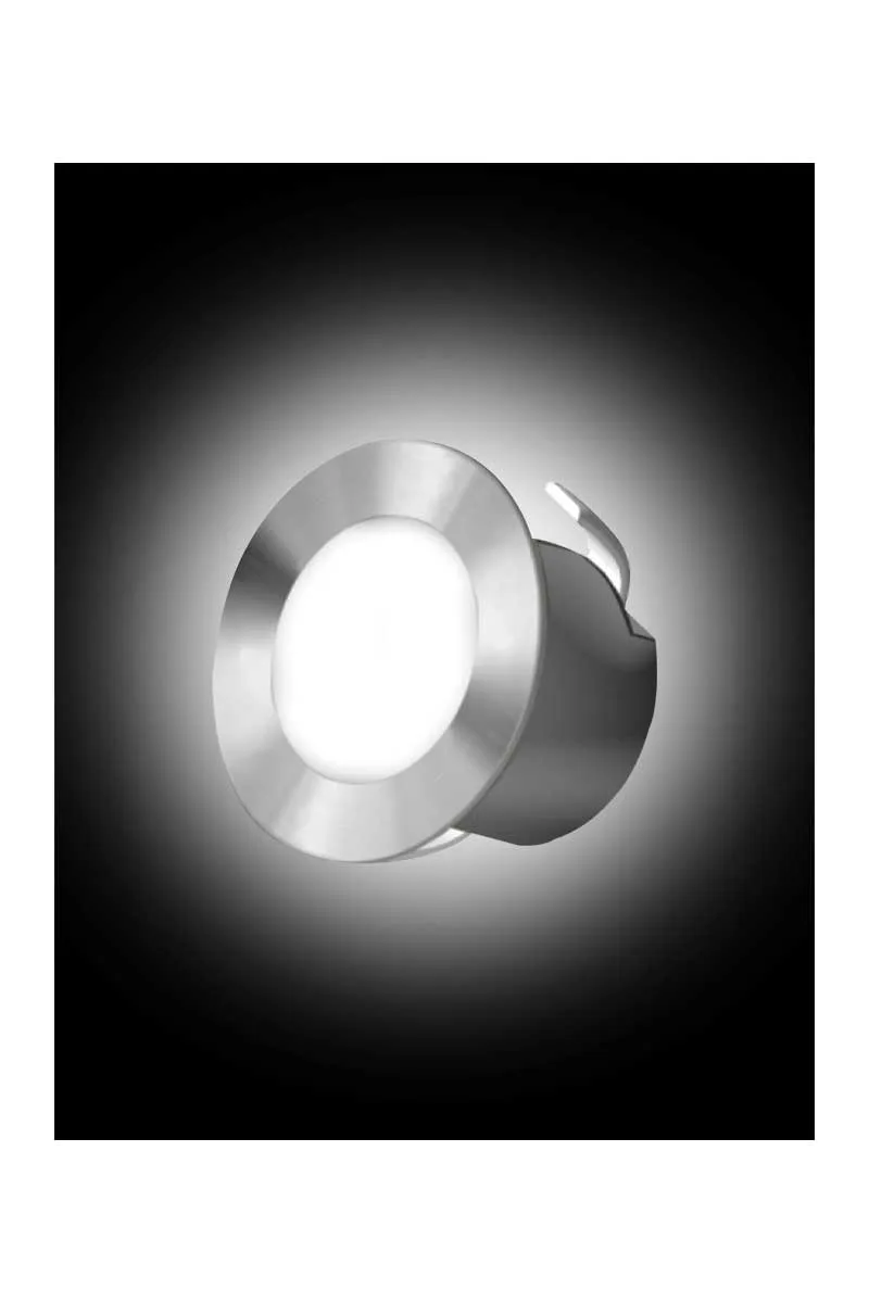 ACK AH07-00734 1.5W 6500K Beyaz Yuvarlak Led Merdiven ve Duvar Armatürü görsel 3