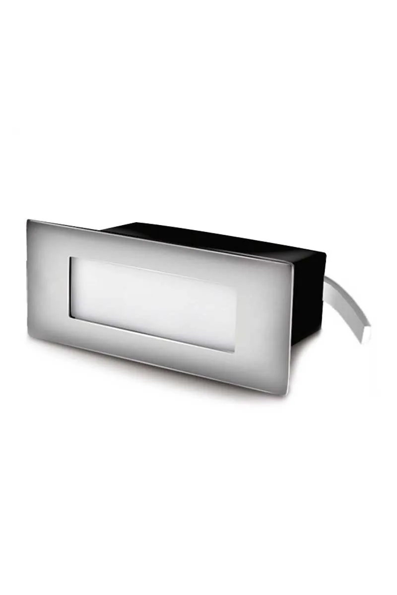 ACK AH07-01164 1.5W Mavi Dikdörtgen Led Merdiven ve Duvar Armatürü