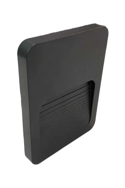 ACK AH07-01401 Avva 3000K Günışığı 2W Siyah Kasa Led Duvar Armatürü görsel 2