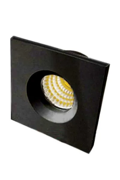 ACK Sıva Altı Led Spotlıght 3W Siyah Mavi AH07-01761