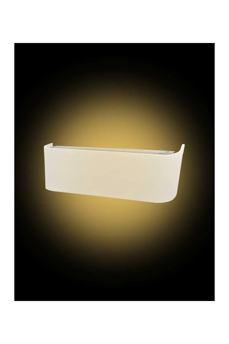 ACK AH07-03200 3000K Günışığı 6W Beyaz Kasa Avva Led Duvar Armatürü görsel 2