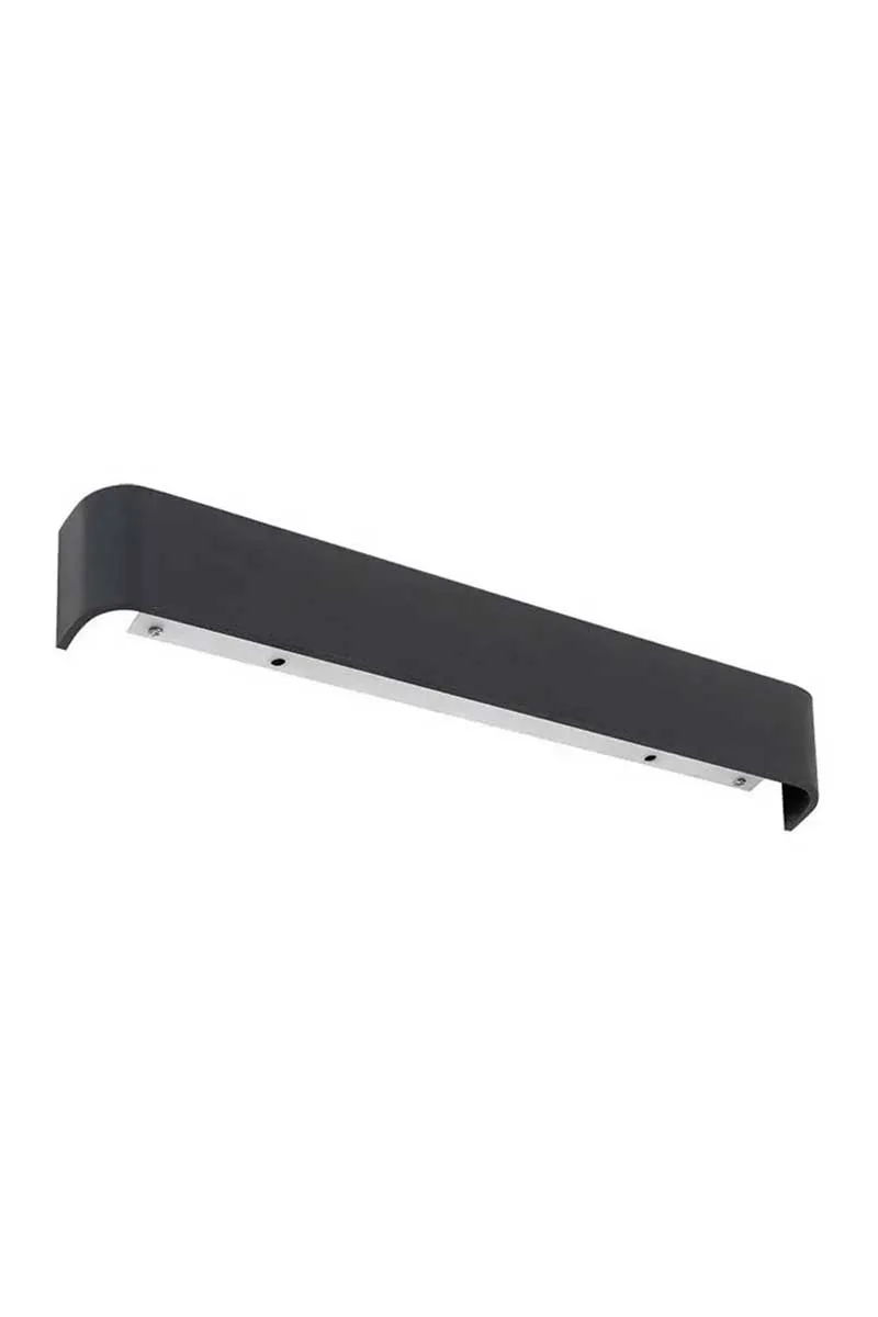 ACK AH07-03701 Avva 3000K Günışığı 18W Siyah Kasa Led Duvar Armatürü