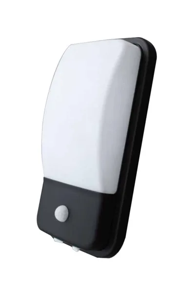 ACK 20W Sensörlü Led Duvar Apliği Siyah 6500K Ip44 AH07-05431