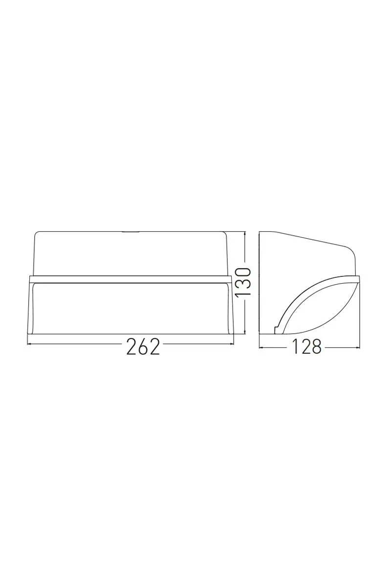 ACK AH07-06430 30W 6500K Beyaz Duvar Armatürü görsel 2