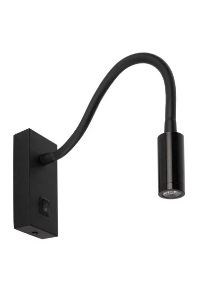 ACK 3W Siyah 3000K Led Aplik AH09-00301