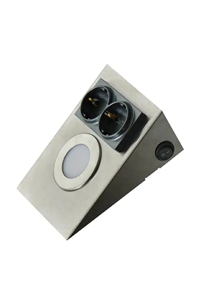 ACK AH11-00234 2.5W 6500K Beyaz Ledli Prizli Tezgah Altı Armatür