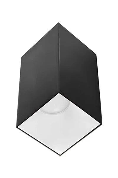 ACK Sıvaüstü Dekoratif Armatür 74X110Mm Beyaz Reflektör Siyah Kasa AH12-07501