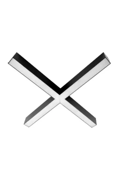 ACK Lınear Armatür Artı (+) Tip Siyah 850X850Mm  3000K 32W AL01-02341