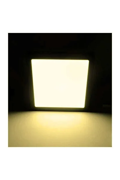 ACK 12W Siyah 3000K Sıva Üstü Kare Led Panel AP04-01201 görsel 2