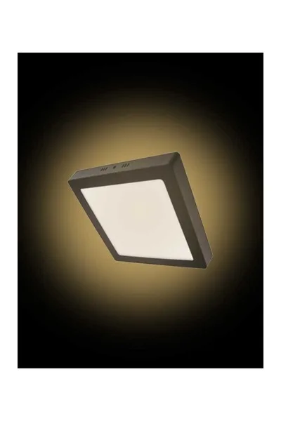 ACK 18W Siyah 3000K Sıva Üstü Kare Led Panel AP04-01801 görsel 2