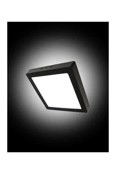 ACK 18W Siyah 6500K Sıva Üstü Kare Led Panel AP04-01831 görsel 2