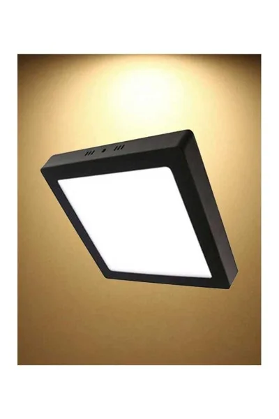 ACK 32W Siyah 3000K Sıva Üstü Kare Led Panel AP04-03301 görsel 3