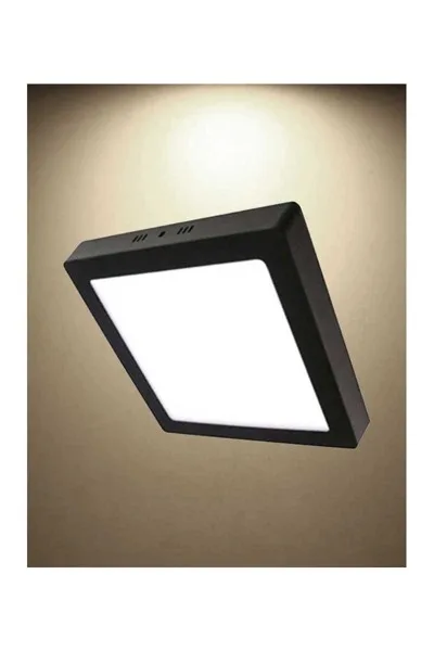 ACK 32W Siyah 4000K Sıva Üstü Kare Led Panel AP04-03311 görsel 3