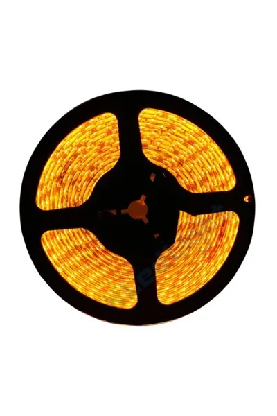 Ack 2835-120Led/1M-8.5W, 220V, Amber 360Lm, Ip54, Led Serit 14Mmx6Mm