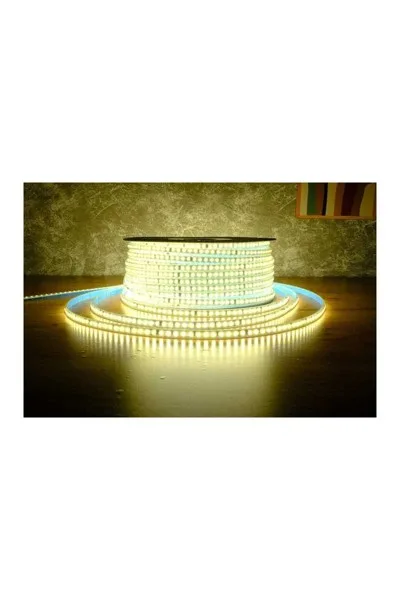 ACK 3535 120 Led/Metre 4000K 220V  Şerit Led Ip65 10Mmx5Mm AS01-01501 görsel 2