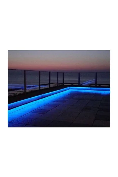 ACK 3535 120 Led/Metre Mavi 220V Şerit Led Ip65 10Mmx5Mm AS01-01506 görsel 5