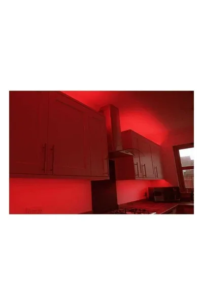 ACK 2835 Kırmızı 12V Şerit Led 120 Led/Metre AS01-02504 görsel 5