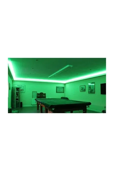 ACK 2835 Yeşil 12V Şerit Led 120 Led/Metre AS01-02505 görsel 3