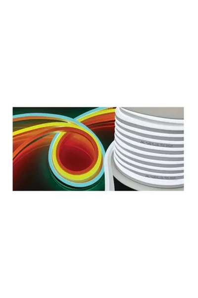 ACK  Led Neon Hortum 2835-120Led/1M-7,5W, 220V,  6500K, Ip65,  9X16Mm Led Neon Hortum AS03-00503 görsel 2