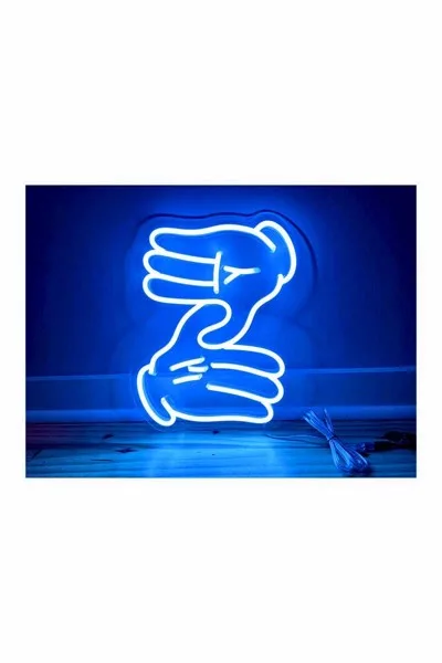 ACK  Led Neon Hortum 2835-120Led/1M-7,5W, 220V, Mavi, Ip65, 9X16Mm Led Neon Hortum AS03-00506 görsel 2