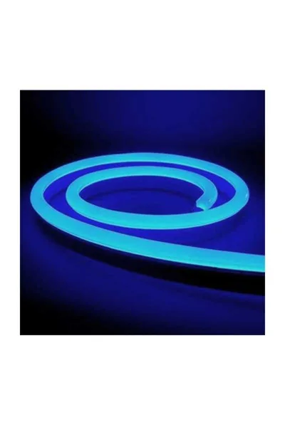 ACK  Led Neon Hortum 2835-120Led/1M-7,5W, 220V, Mavi, Ip65, 9X16Mm Led Neon Hortum AS03-00506