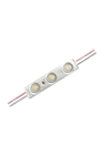 Ack 3X1,32W 12V Seffaf Kirmizi Led Modül