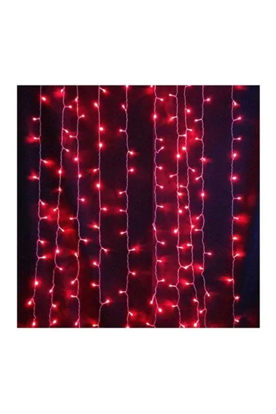 ACK 2X2M 220V Kırmızı Led Isıklı Perde AS90-00504