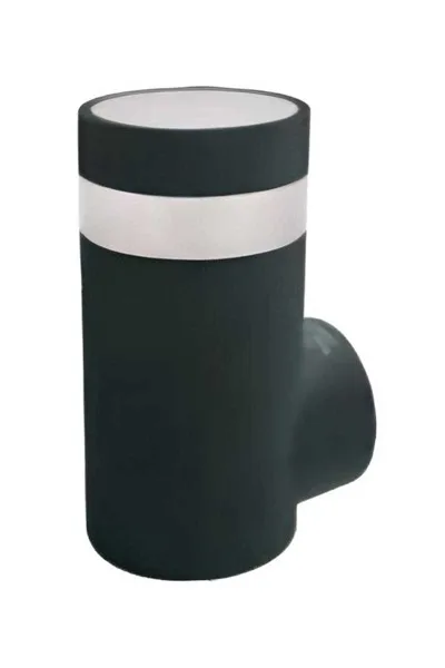 ACK 9W Led Duvar Armatürü / Siyah / Yuvarlak / 6500-4000-3000K Butonlu Renk Seçeneği AT16-00991