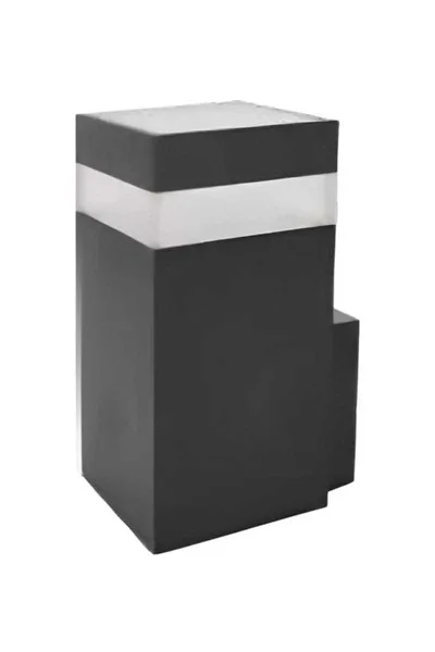 ACK 9W Led Duvar Armatürü / Siyah / Kare / 6500-4000-3000K Butonlu Renk Seçeneği AT16-10991