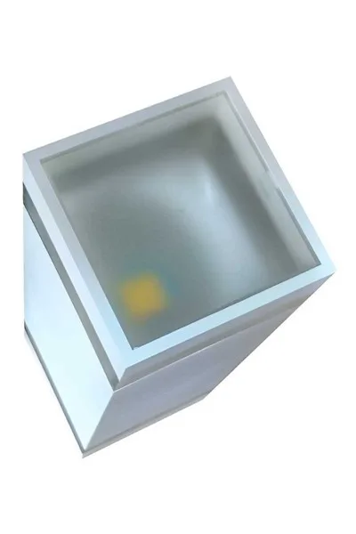 ACK 18W Led Duvar Armatürü / Beyaz / Kare / 6500-4000-3000K Butonlu Renk Seçeneği AT16-11890 görsel 4