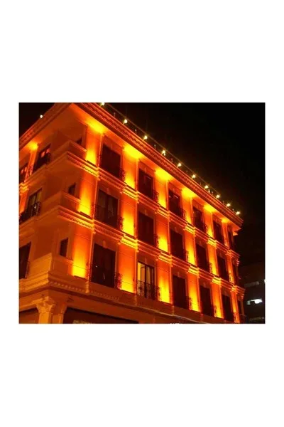 ACK 9X1W Amber Ip65 27Cm Led Wallwasher AT20-00983 görsel 2