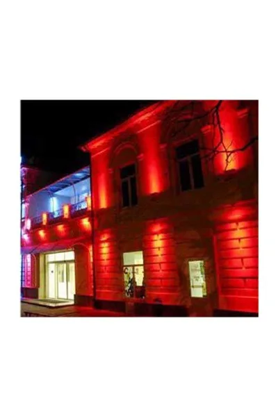 ACK 12X1W Kırmızı Ip65 36Cm Led Wallwasher AT20-01243 görsel 2