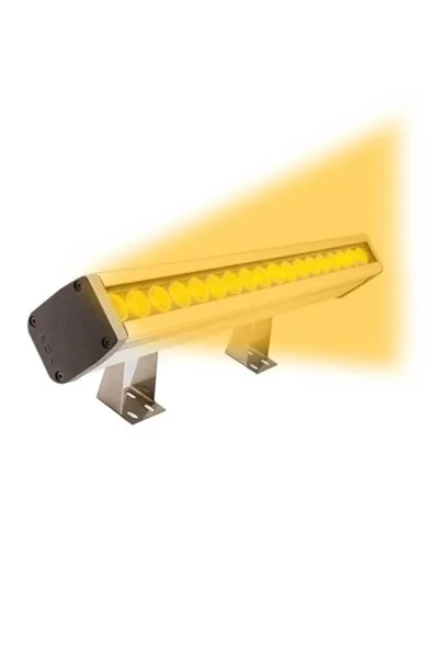 ACK 18X1W Amber Ip65 50Cm Led Wallwasher AT20-01883