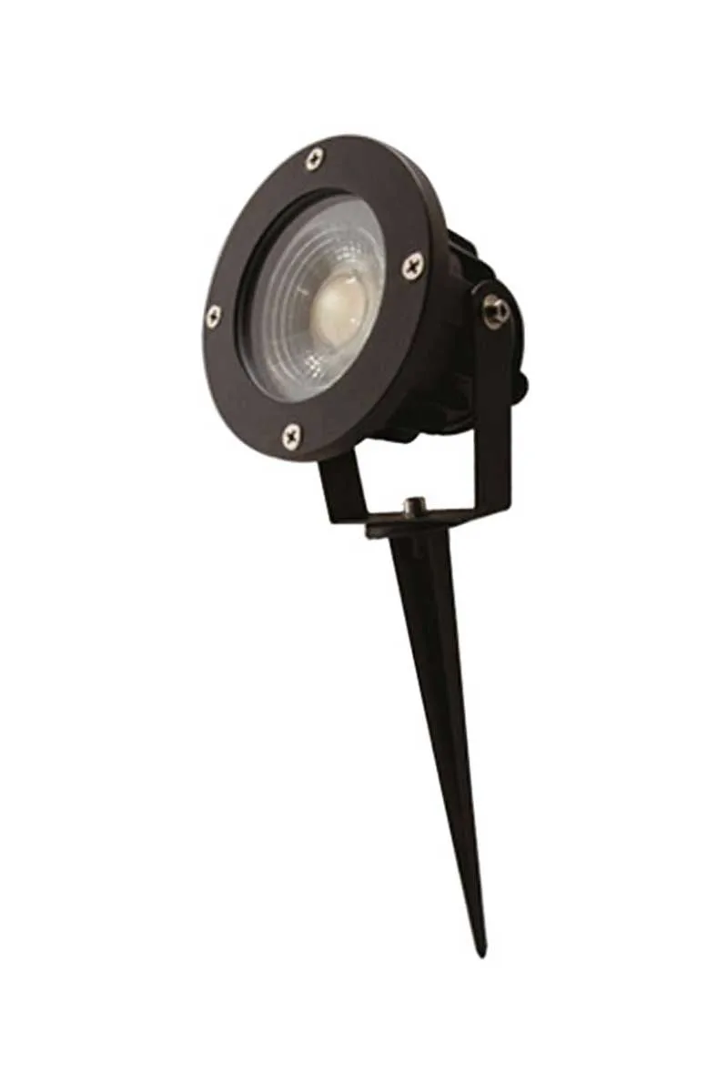 ACK AT25-00351 Yeşil 10W Siyah Led Kazıklı Çim Armatürü