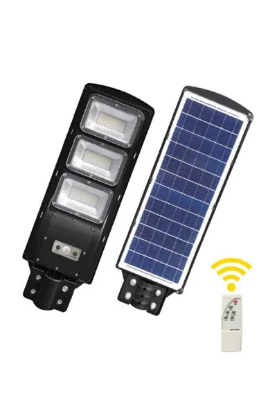 ACK AT42-09031 90W 6500K Beyaz Led Solar Sokak Armatürü görsel 2