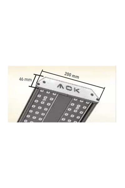 ACK AT46-19113 100W 4000K Ilık Beyaz Ledli Yüksek Tavan Armatürü görsel 4