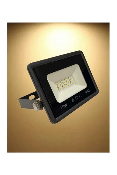 Ack AT62-01002 10W 3000K Günışığı Led Projektör görsel 2