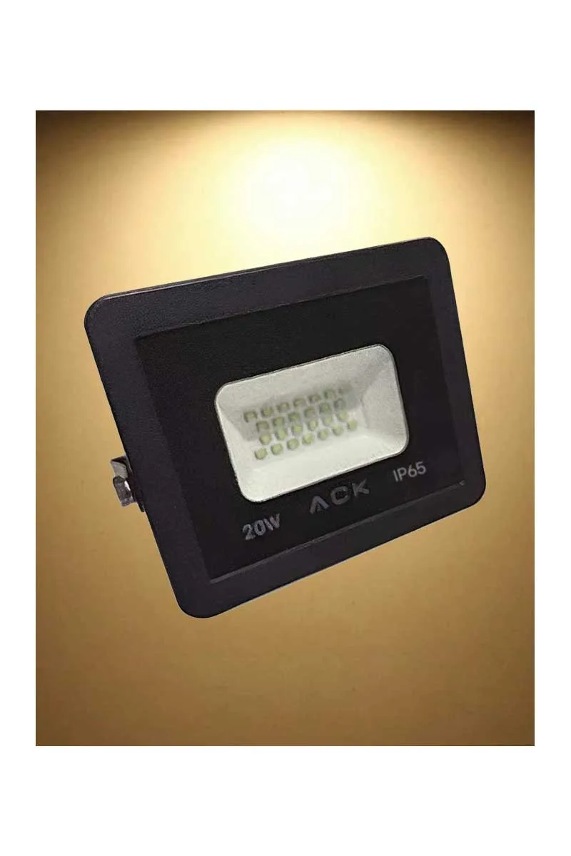 Ack AT62-02002 20W 3000K Günışığı Led Projektör görsel 2