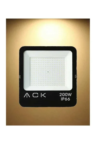 ACK 200W Dob Smd Led Projektör 3000K AT62-19602 görsel 2