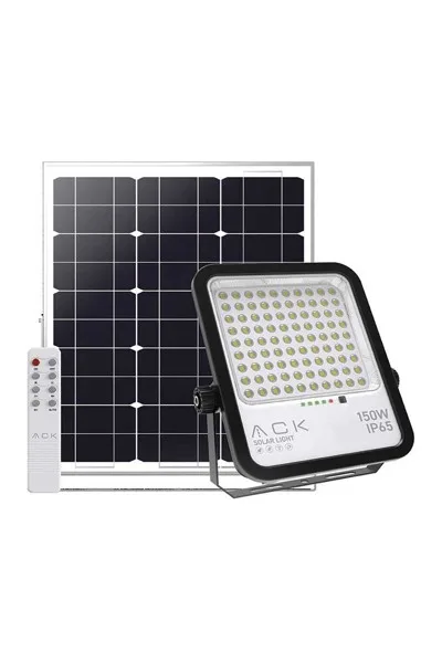 ACK 150W Lensli Solar Led Projektör 6500K Ip65 AT65-19432
