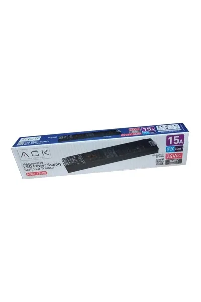 ACK 360W 24V 15A Led Trafosu AY02-13600 görsel 5