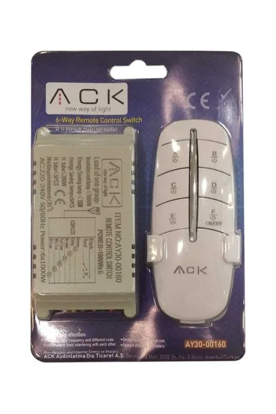 ACK 6'Lı 220V Avıze Kumandası AY30-00160 görsel 2