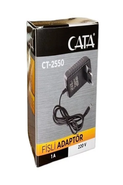 Cata CT-2550 1m 10W 1A Fişli Adaptör görsel 2