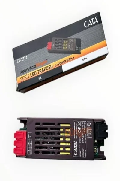 5A ŞERİT LED TRAFOSU (60W) görsel 2