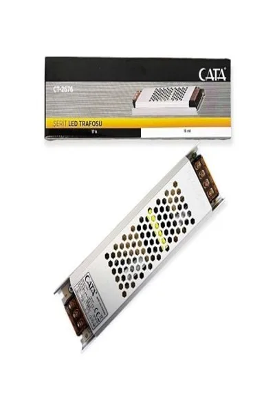 17 AMPER ŞERİT LED TRAFOSU (200W) (SÜPER SLİM FANSIZ) görsel 2